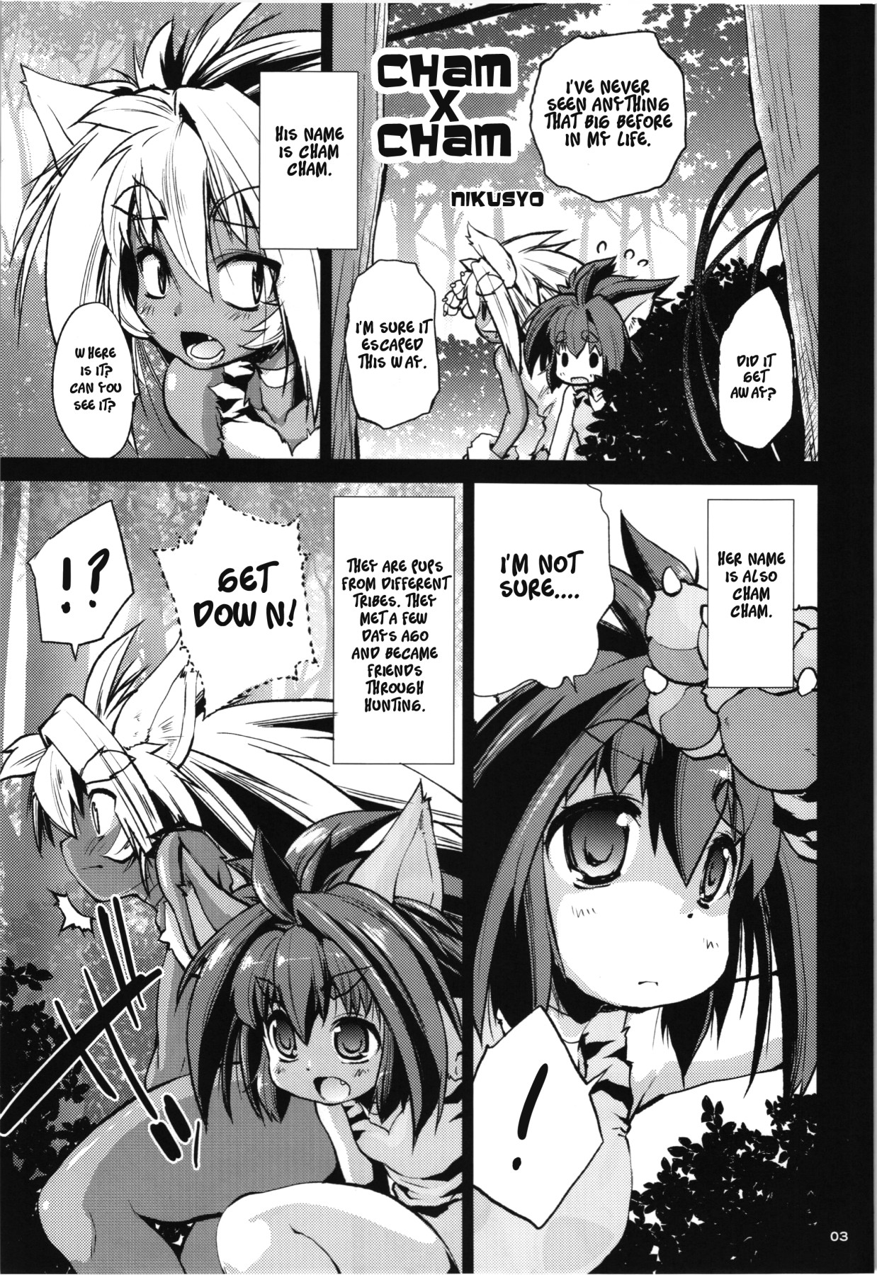 Hentai Manga Comic-Cham x Cham-Read-3